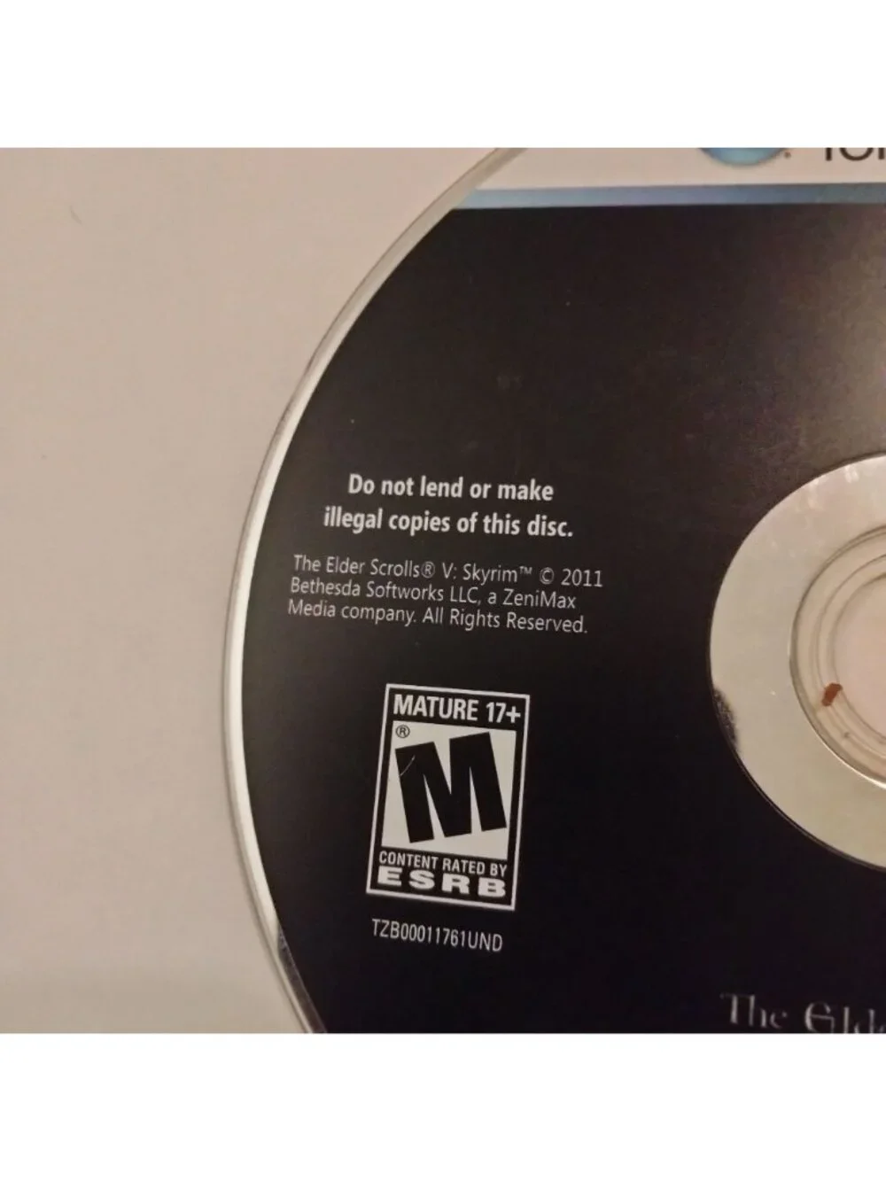 The Elder Scrolls V Skyrim PC Game Disc Windows Bethesda